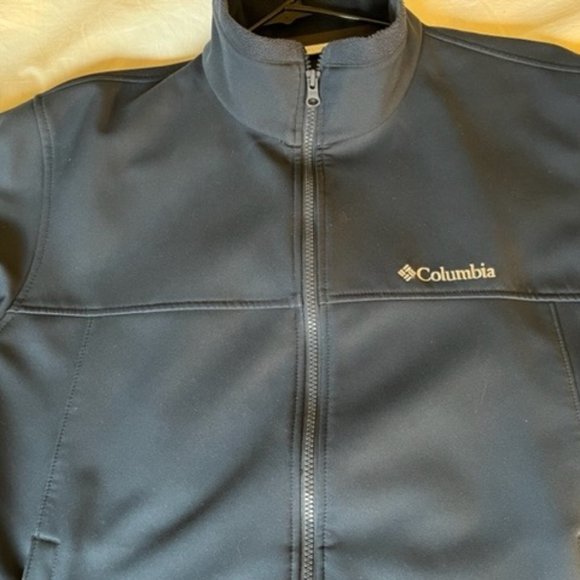 Columbia Soft Shell Jacket (Navy) - Picture 2 of 6